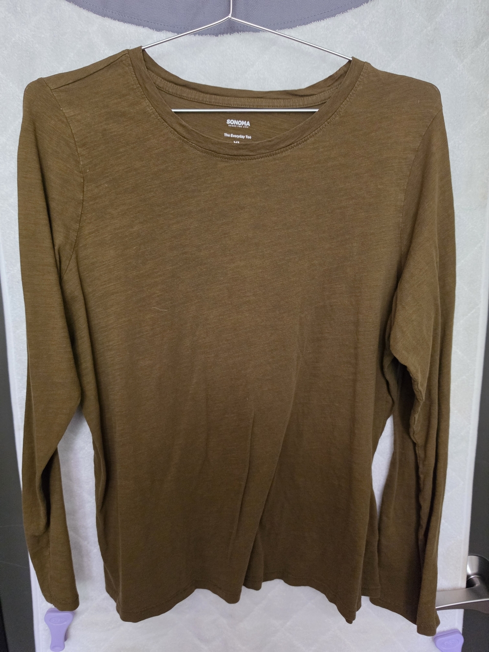 Women's Sonoma Everyday Tee - Brownish Green - Long sleeve